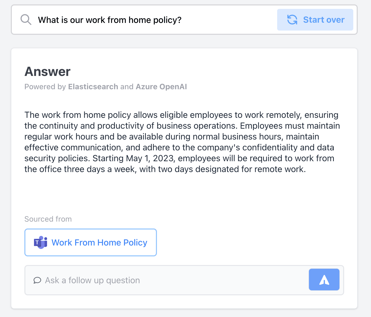 wfh policy